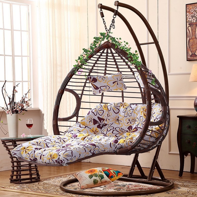 Spider Plant Hanging - Hanging basket rattan chair, indoor home