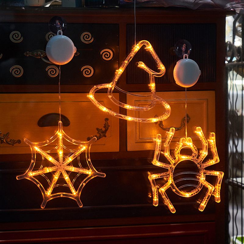 Halloween Decoration Window Li - Spider Plant Hanging 评论和价格