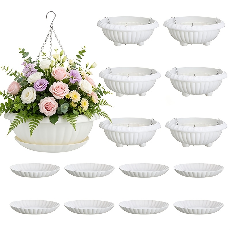 Large Hanging Flower Pots for  - Spider Plant Hanging 评论和价格