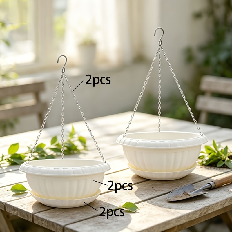 Large Hanging Flower Pots for  - Spider Plant Hanging 评论和价格