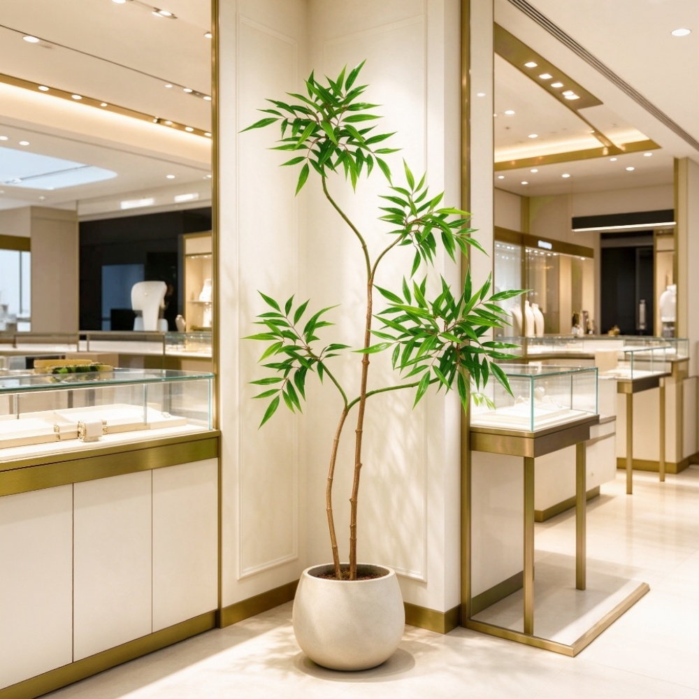 130-160cm Large Artificial Ger - Ficus Lyrata Tree 评论和价格