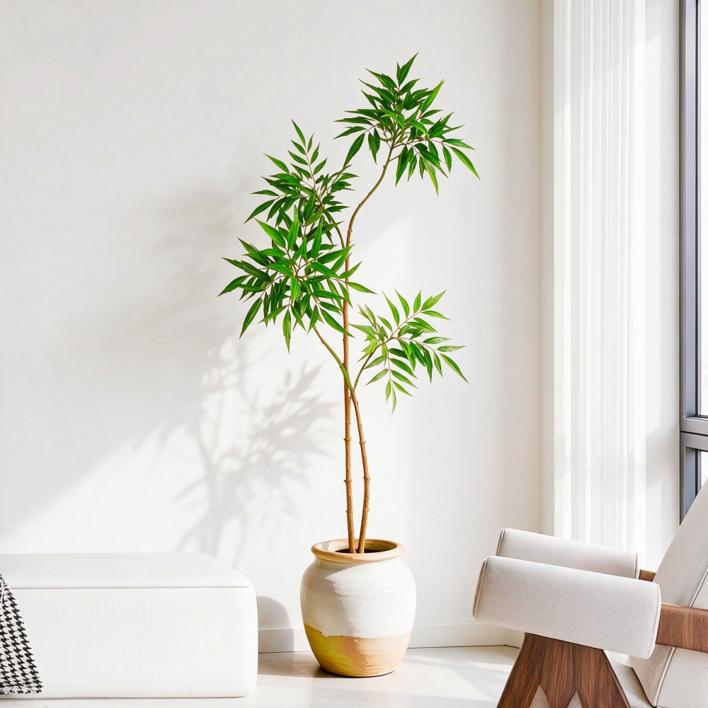 130-160cm Large Artificial Ger - Ficus Lyrata Tree 评论和价格